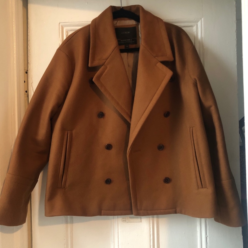 J.Crew NWOT wool pea coat size 10